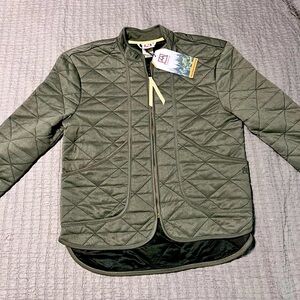 Avalanche quilted jacket, army green, never worn tags still on